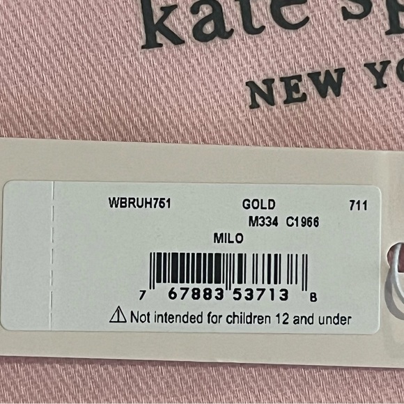 Kate Spade Gold Tone Milo Dog Adjustable Bracelet new with dust bag - Picture 4 of 4